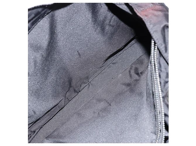 FENDI Zucca Canvas Tote Bag aus Nylon Schwarz Silber Authentisch 176210 - Ansicht 22