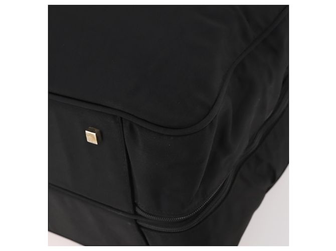 Borsa Boston GUCCI in tela 2 in 1 Nero Argento 012 0393 12 Auth bs34117 - vista 15