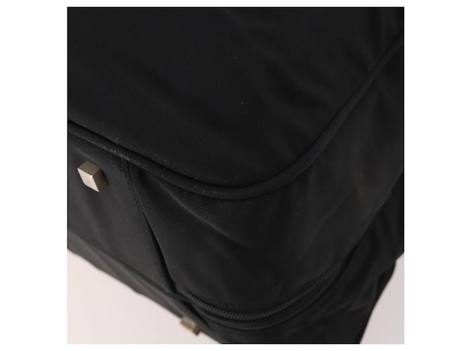 Borsa Boston GUCCI in tela 2 in 1 Nero Argento 012 0393 12 Auth bs34117 - vista 17