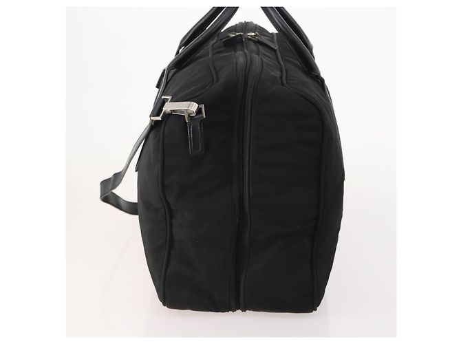Borsa Boston GUCCI in tela 2 in 1 Nero Argento 012 0393 12 Auth bs34117 - vista 3