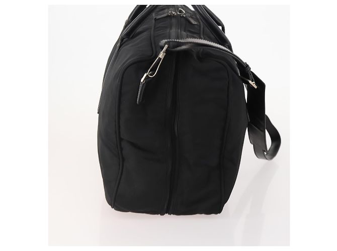 Borsa Boston GUCCI in tela 2 in 1 Nero Argento 012 0393 12 Auth bs34117 - vista 4