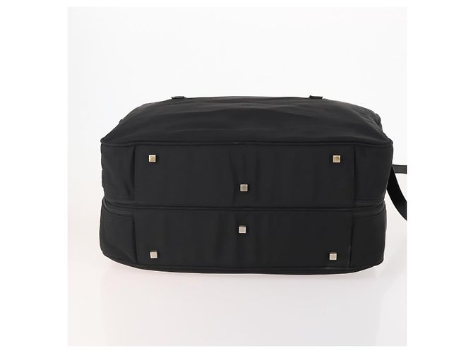 Borsa Boston GUCCI in tela 2 in 1 Nero Argento 012 0393 12 Auth bs34117 - vista 5