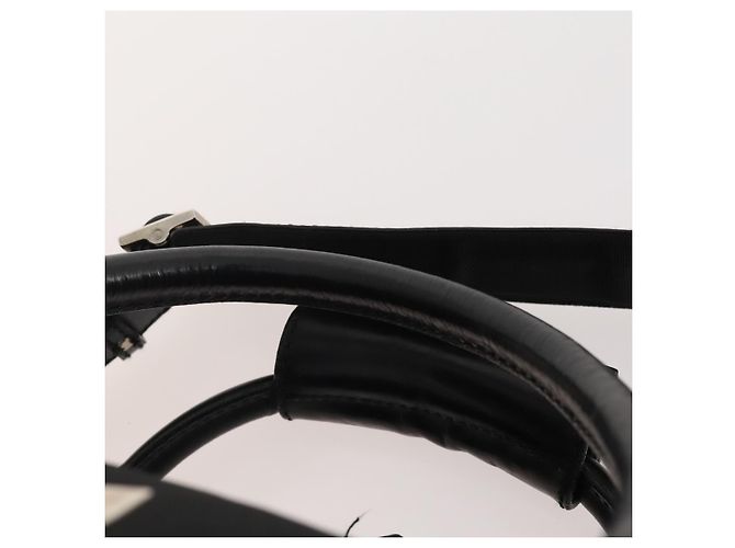 Borsa Boston GUCCI in tela 2 in 1 Nero Argento 012 0393 12 Auth bs34117 - vista 9