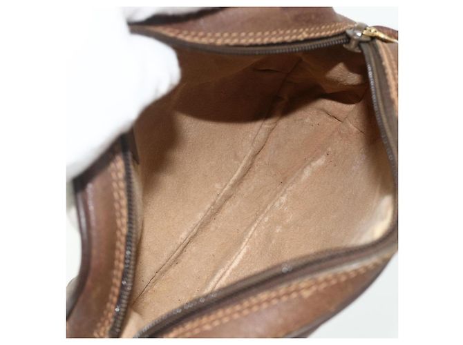 Borsa Gucci GG Supreme Web Sherry Line PVC Beige Oro 89 02 066 Auth ep14029 D'oro - vista 11