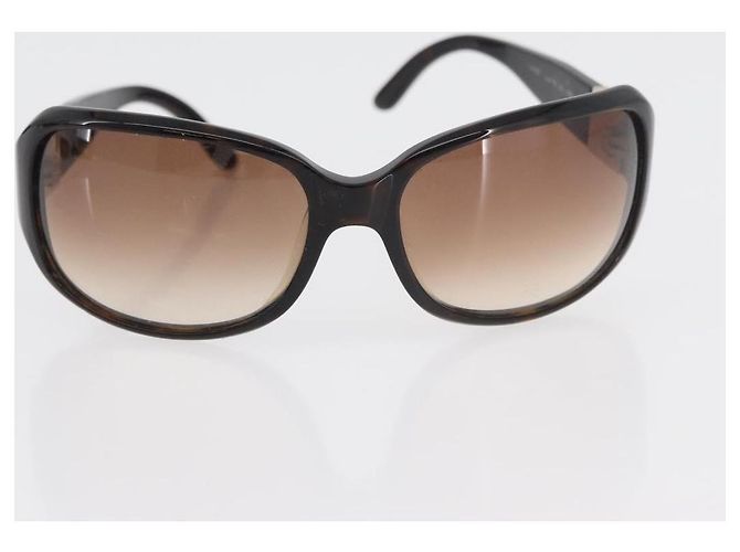Occhiali da sole PRADA Loewe in plastica 2 Set Beige Nero Auth BA12344 - vista 10