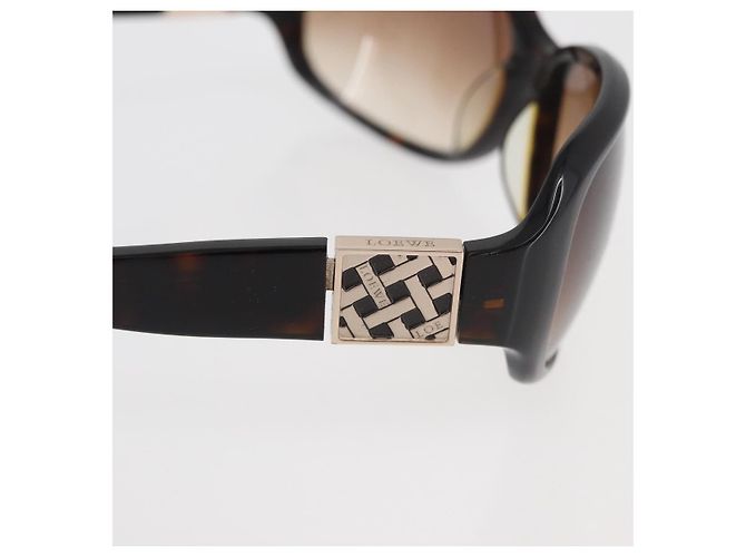 Occhiali da sole PRADA Loewe in plastica 2 Set Beige Nero Auth BA12344 - vista 15