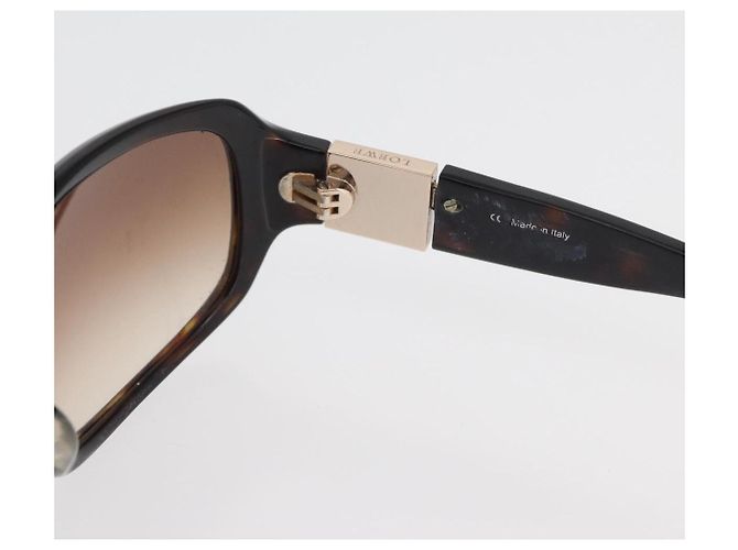 Occhiali da sole PRADA Loewe in plastica 2 Set Beige Nero Auth BA12344 - vista 17