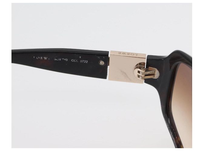 Occhiali da sole PRADA Loewe in plastica 2 Set Beige Nero Auth BA12344 - vista 18
