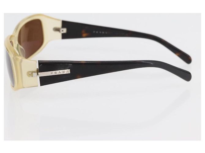 Occhiali da sole PRADA Loewe in plastica 2 Set Beige Nero Auth BA12344 - vista 6