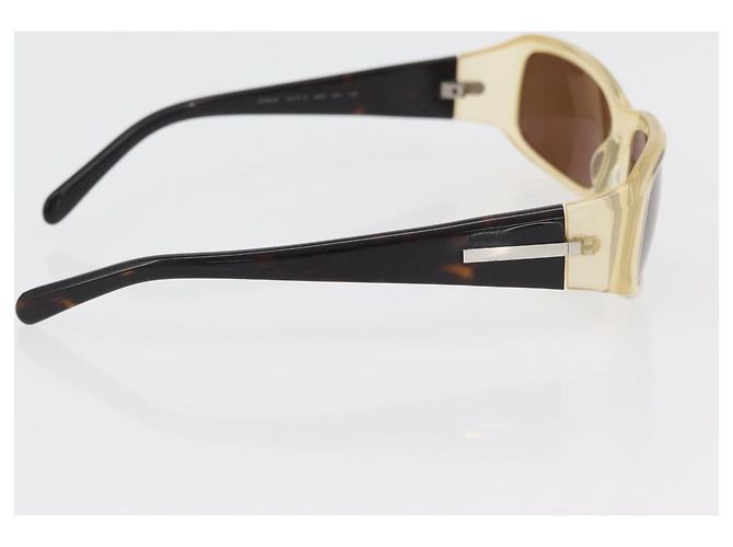 Occhiali da sole PRADA Loewe in plastica 2 Set Beige Nero Auth BA12344 - vista 7