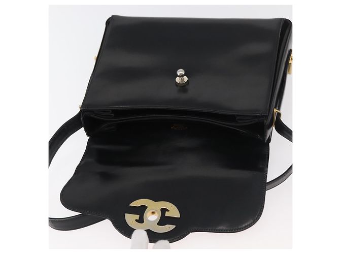 Gucci Borsa a Spalla in Pelle Nera e Oro Auth ep14337 Nero D'oro - vista 10
