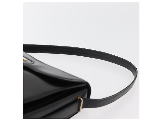 Gucci Borsa a Spalla in Pelle Nera e Oro Auth ep14337 Nero D'oro - vista 14