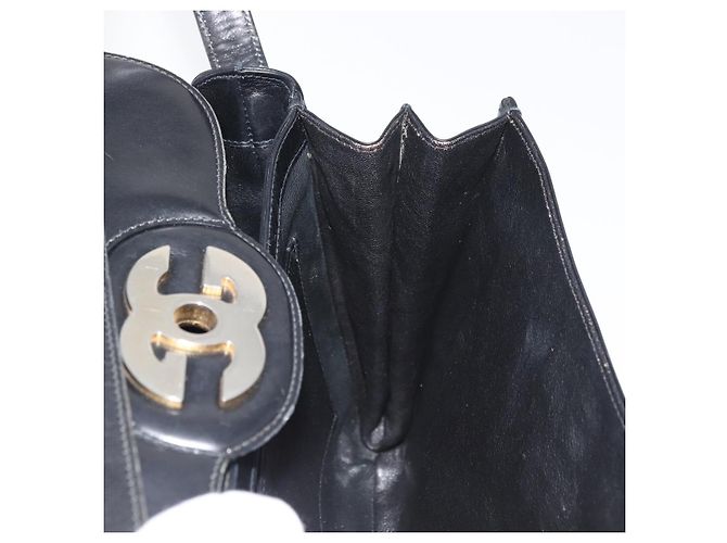 Gucci Borsa a Spalla in Pelle Nera e Oro Auth ep14337 Nero D'oro - vista 20