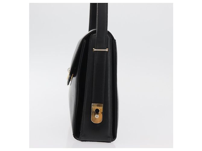 Gucci Borsa a Spalla in Pelle Nera e Oro Auth ep14337 Nero D'oro - vista 3