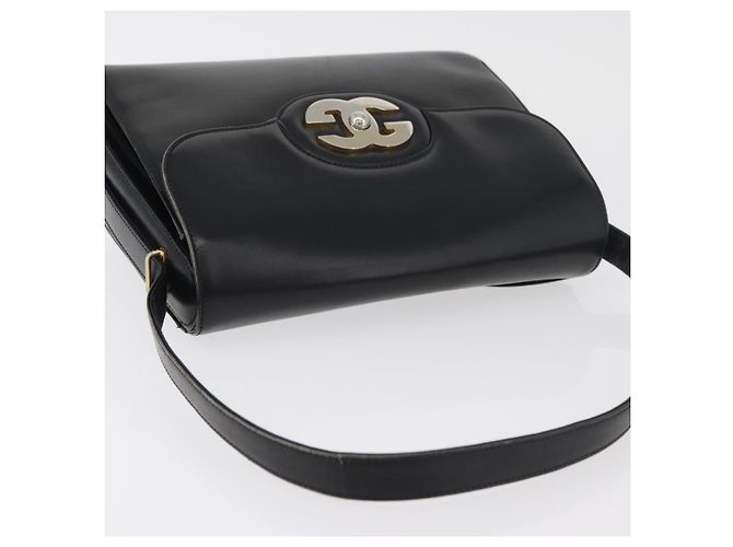 Gucci Borsa a Spalla in Pelle Nera e Oro Auth ep14337 Nero D'oro - vista 6