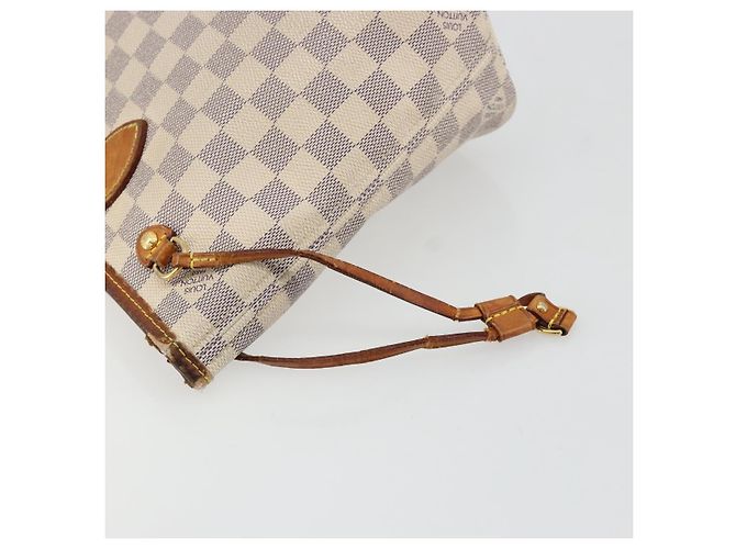 LOUIS VUITTON Borsa Tote Neverfull PM Damier Azur N41362 LV Auth 176975 - vista 19