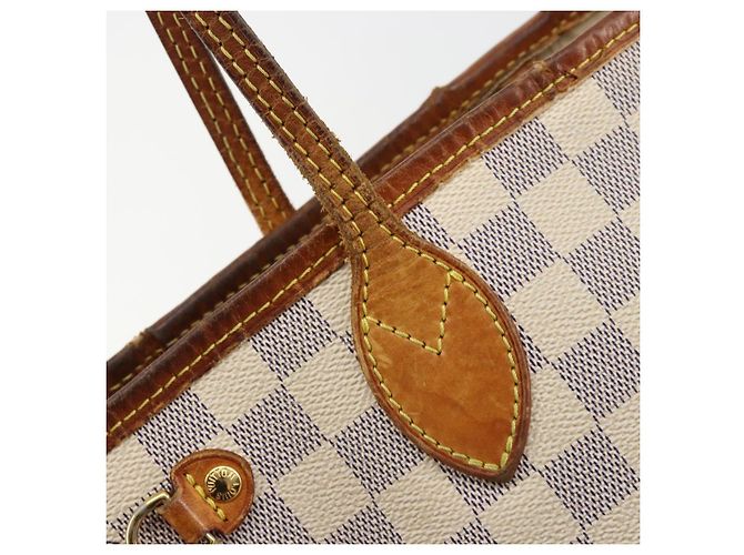LOUIS VUITTON Borsa Tote Neverfull PM Damier Azur N41362 LV Auth 176975 - vista 20