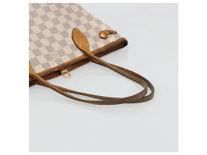 LOUIS VUITTON Borsa Tote Neverfull PM Damier Azur N41362 LV Auth 176975 - vista 7