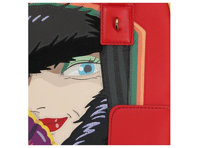 LOEWE ~ Ghibli Howl's Amazon 28 La Strega del Deserto 2way Auth 167252SM Rosso D'oro - vista 21