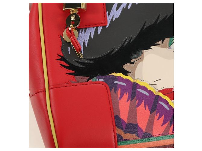 LOEWE ~ Ghibli Howl's Amazon 28 La Strega del Deserto 2way Auth 167252SM Rosso D'oro - vista 22