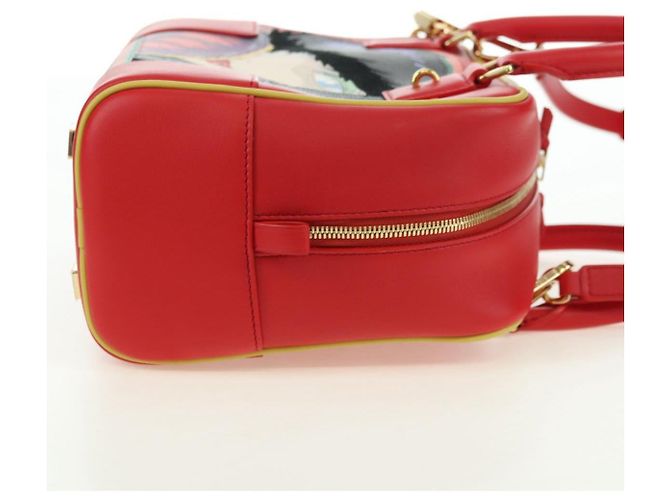 LOEWE ~ Ghibli Howl's Amazon 28 La Strega del Deserto 2way Auth 167252SM Rosso D'oro - vista 4