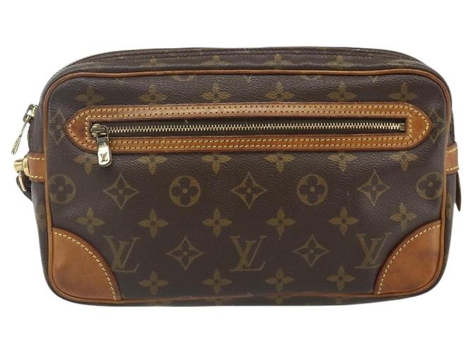 LOUIS VUITTON Clutch Marly Dragonne GM Monogram M51825 LV Auth BA12298 Monogramma - vista 13