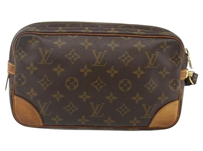 LOUIS VUITTON Clutch Marly Dragonne GM Monogram M51825 LV Auth BA12298 Monogramma - vista 2