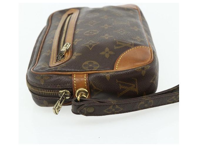 LOUIS VUITTON Clutch Marly Dragonne GM Monogram M51825 LV Auth BA12298 Monogramma - vista 3