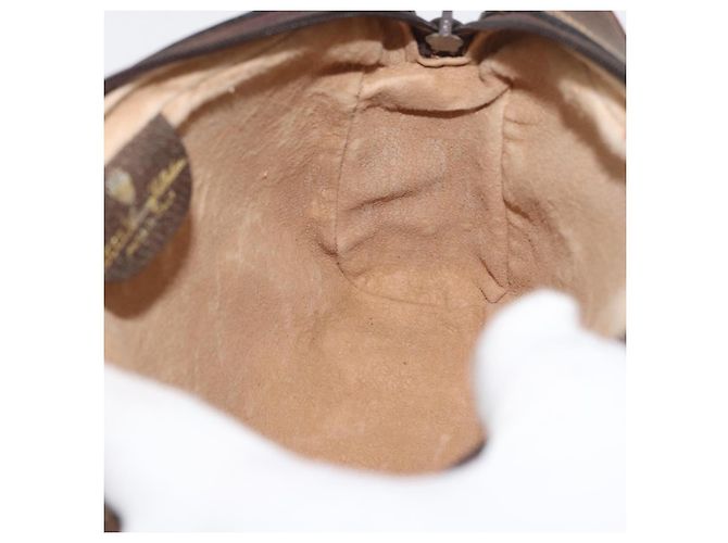 Borsa Sherry Line GG Supreme Web di GUCCI in PVC beige e oro 010 378 Auth ep14400 D'oro - vista 20