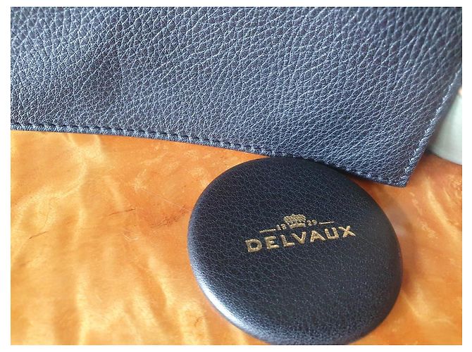 Borsa Tote Chic GM di Delvaux in pelle nera/borgogna Nero Bordò - vista 23