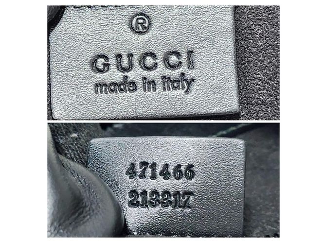 Messenger Caleido Web GG Supreme Gucci Nero/Beige - vista 2