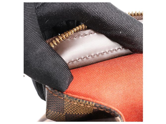 Borsa a Spalla Chelsea Damier Ebene Louis Vuitton in Marrone N51119 Rosso - vista 12