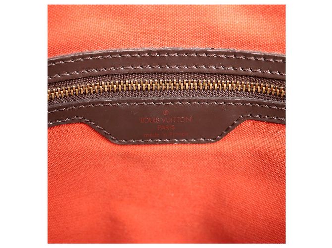 Borsa a Spalla Chelsea Damier Ebene Louis Vuitton in Marrone N51119 Rosso - vista 14