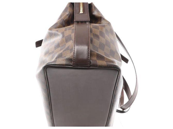 Borsa a Spalla Chelsea Damier Ebene Louis Vuitton in Marrone N51119 Rosso - vista 7