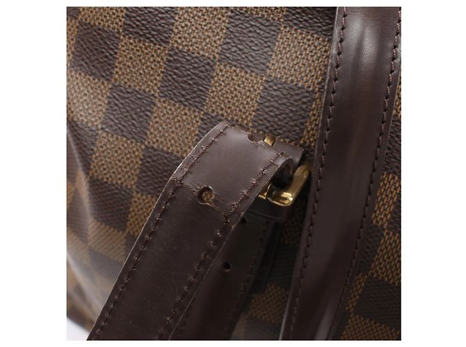 Borsa a Spalla Chelsea Damier Ebene Louis Vuitton in Marrone N51119 Rosso - vista 9