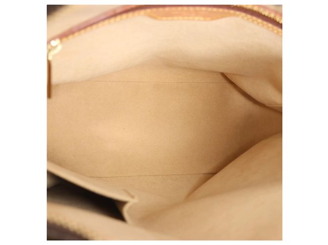 Borsa a spalla Looping GM in tela Monogram Louis Vuitton in marrone M51145 Beige - vista 15
