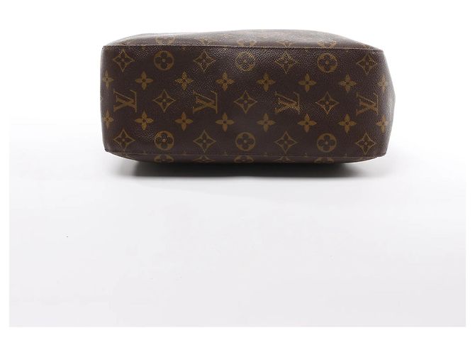 Borsa a spalla Looping GM in tela Monogram Louis Vuitton in marrone M51145 Beige - vista 9