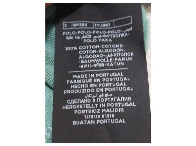 Polo verde in cotone Tom Ford - vista 6