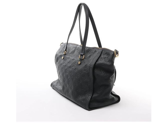 Borsa a Spalla Lumineuse PM Monogram Empreinte in Blu Navy M93410 di Louis Vuitton - vista 3