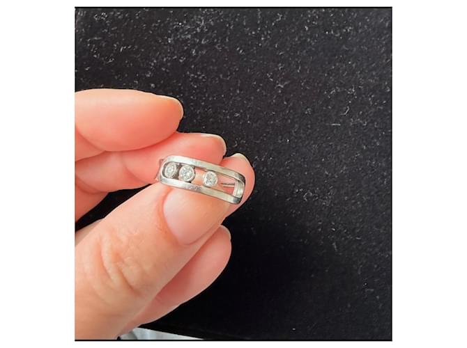Messika Move Diamantring Weißgold Silber - Ansicht 5
