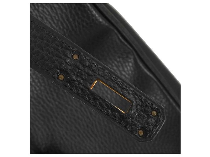 Hermès Hermes Birkin Black Ardennes with Gold Hardware 40 Nero - vista 4
