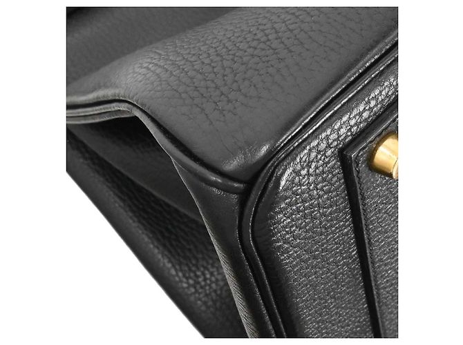 Hermès Hermes Birkin Black Ardennes with Gold Hardware 40 Nero - vista 6