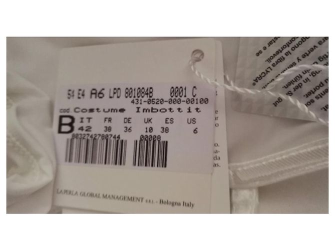 La Perla Costume da Bagno Intero Graphic Couture - Bianco - vista 5