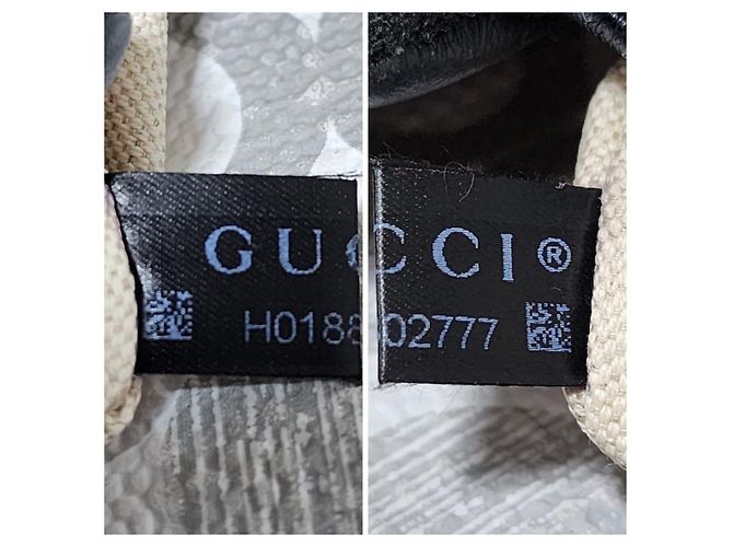Borsa a Spalla Grande Marmont Double G Gucci Nera Nero - vista 5
