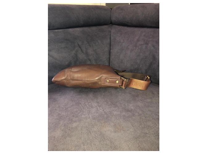 Borsa a Spalla MCM Visetos Marrone - vista 4