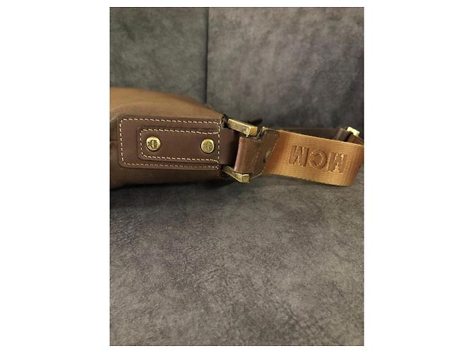 Borsa a Spalla MCM Visetos Marrone - vista 5