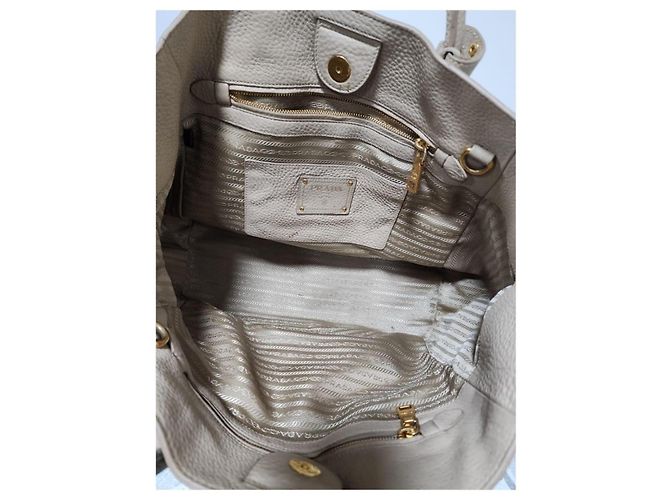 Prada Limited Edition bestickte Flamingo Tote Bag Beige - Ansicht 14