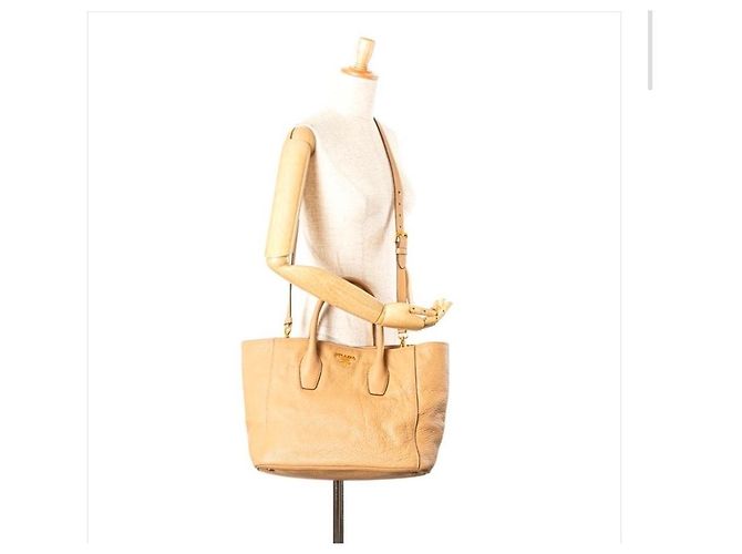 Prada Limited Edition bestickte Flamingo Tote Bag Beige - Ansicht 16
