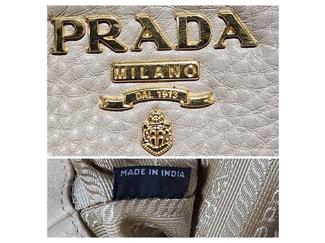 Prada Limited Edition bestickte Flamingo Tote Bag Beige - Ansicht 4