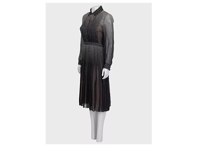Schwarzes, tailliertes Seidenkleid Gucci 2024 NWT - IT40/S gebraucht - Ansicht 2